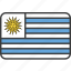 country, flag, uruguay, national, uruguayan 