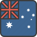 aussie, australia, country, flag