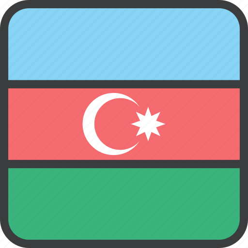 Asian, azerbaijan, country, flag icon - Download on Iconfinder