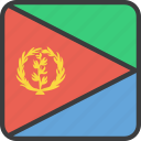 african, country, eritrea, flag