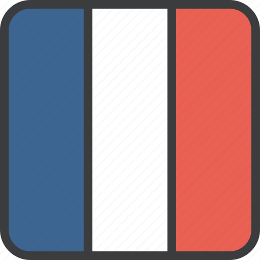 Country, european, flag, france, french icon - Download on Iconfinder