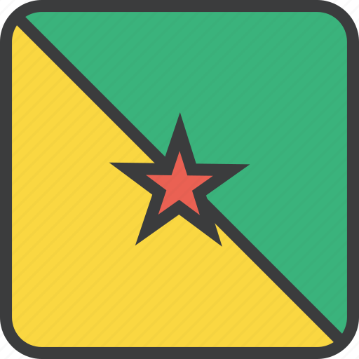 Country, flag, french, guiana icon - Download on Iconfinder