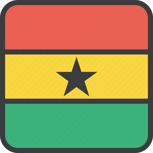 African, country, flag, ghana icon - Download on Iconfinder