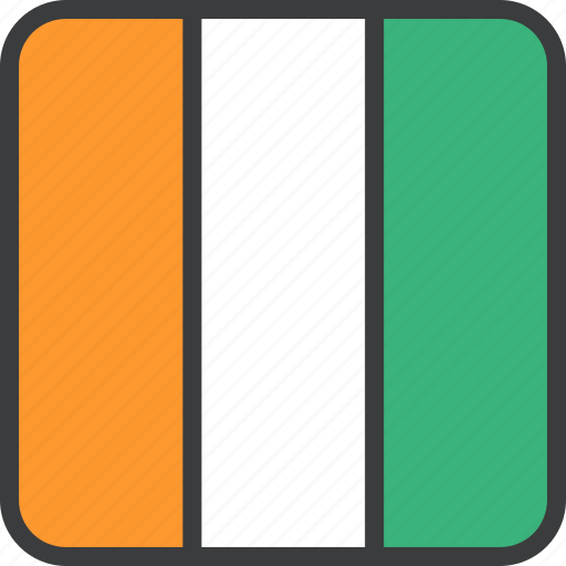 African, coast, cote, country, divoire, flag, ivory icon - Download on Iconfinder