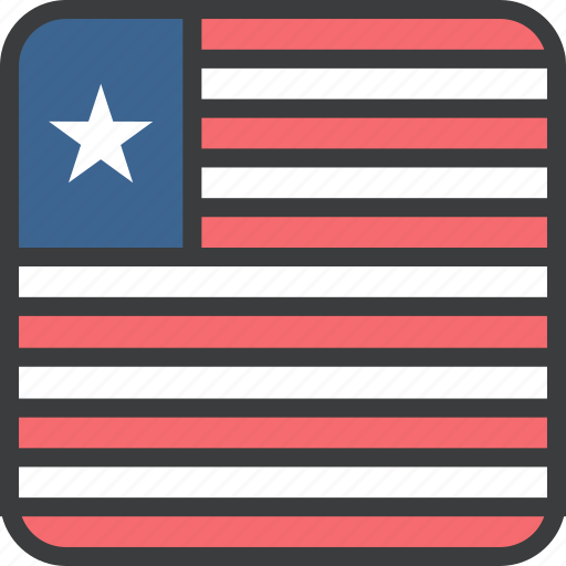 African, country, flag, liberia, liberian icon - Download on Iconfinder