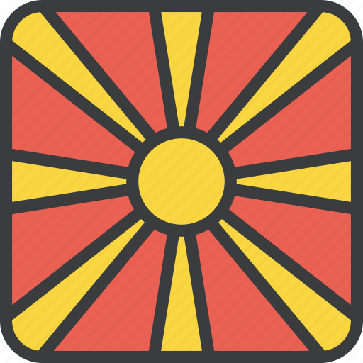 Asian, country, flag, macedonia, macedonian icon - Download on Iconfinder