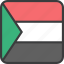 african, country, flag, sudan 