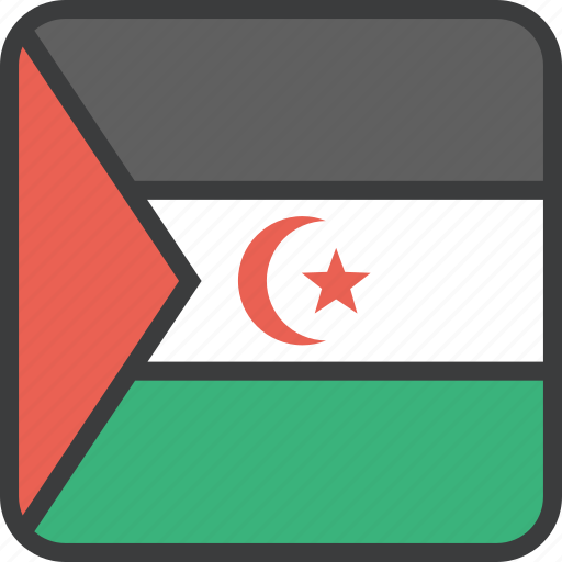 African, country, flag, sahara, western icon - Download on Iconfinder