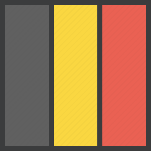 Belgian, belgium, country, european, flag icon - Download on Iconfinder