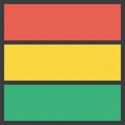 Bolivia, bolivian, country, flag icon - Download on Iconfinder
