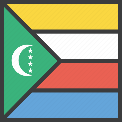 African, comoros, country, flag icon - Download on Iconfinder