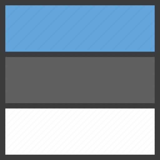 Country, estonia, estonian, european, flag icon - Download on Iconfinder