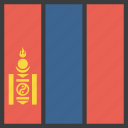 asian, country, flag, mongolia, mongolian