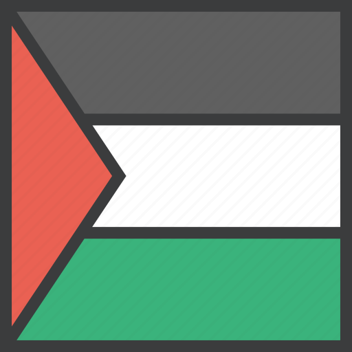Asian, country, flag, palestine, palestinian icon - Download on Iconfinder