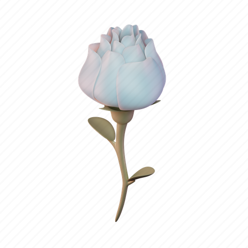 Rose, flower, petal, nature 3D illustration - Download on Iconfinder