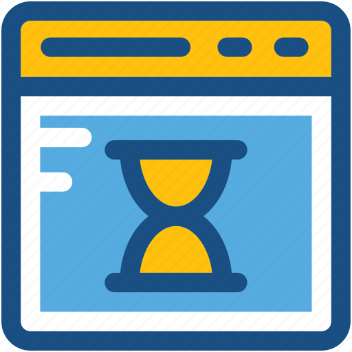Egg timer, hourglass, hourglass screen, initializing screen, screen processing icon - Download on Iconfinder