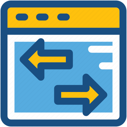 Arrows, data transfer, direction arrows, left arrow, pointing arrows icon - Download on Iconfinder