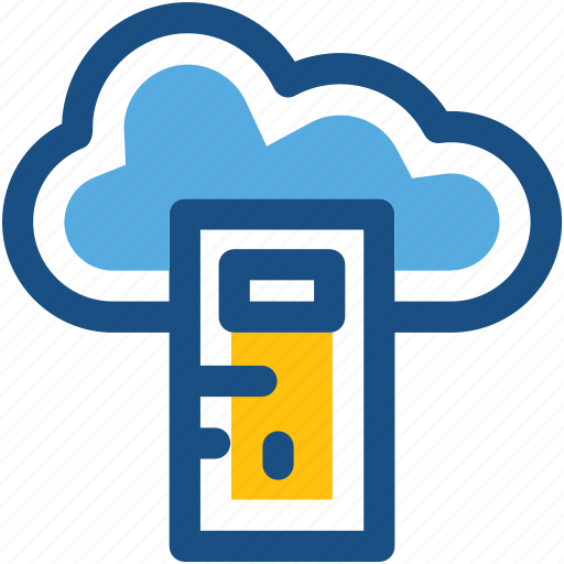 Cloud computing, cloud server, computer, desktop, pc icon - Download on Iconfinder