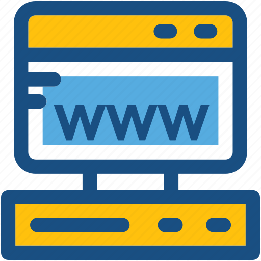 Domain, internet, webpage, world wide web, www icon - Download on Iconfinder