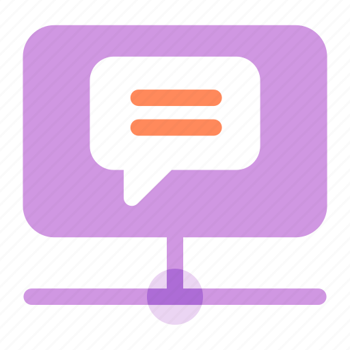 Chat, internet, computer, tech, technology icon - Download on Iconfinder