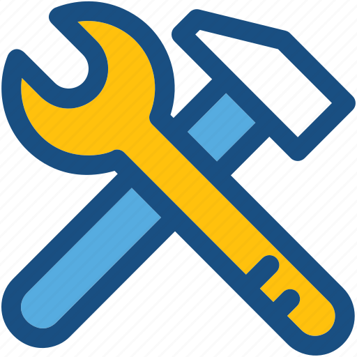 Hammer, handyman, repair tools, spanner, work tools icon - Download on Iconfinder