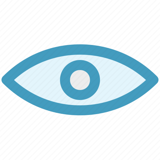 Eye, look at, view, visibility, visible icon - Download on Iconfinder