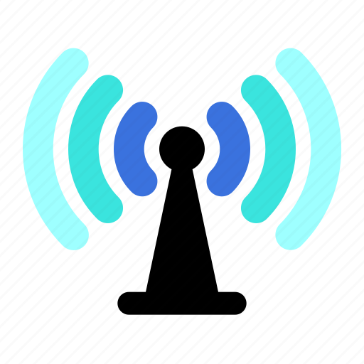 Signal, network, tower, wifi, router, modem, hotspot icon - Download on Iconfinder