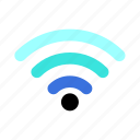 wifi, signal, network, hotspot, connect, connection, on