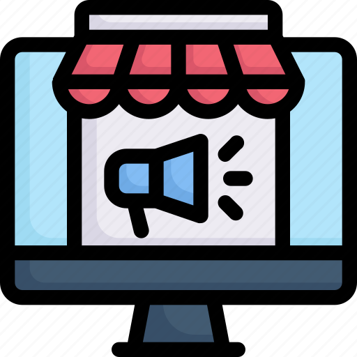 Computer, internet marketing, marketplace, shopping icon - Download on Iconfinder