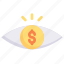 eye, internet marketing, money, pay per view 