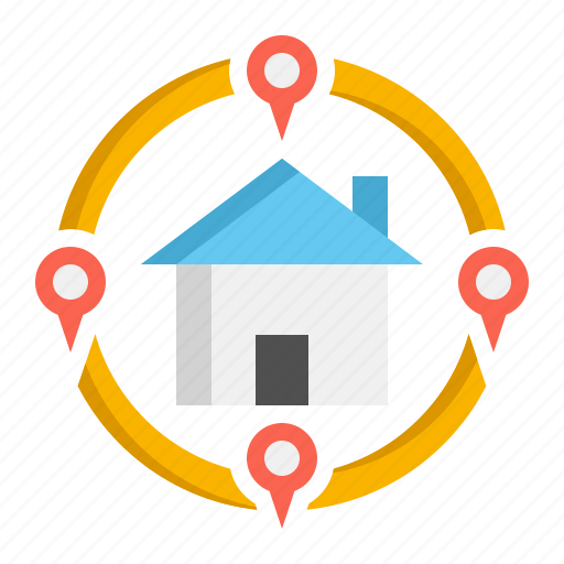 Hyperlocal, local, location icon - Download on Iconfinder