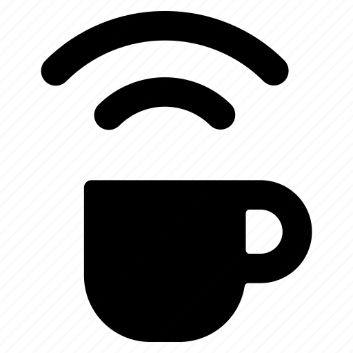 Wifi, coffee, server, wireless, mug, cup, internet icon - Download on Iconfinder