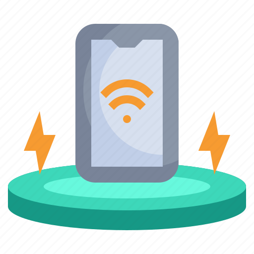 Wireless, charging, phone, charger, electronics, wifi icon - Download on Iconfinder