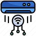 air, conditioner, elecronics, wifi, connection, technology