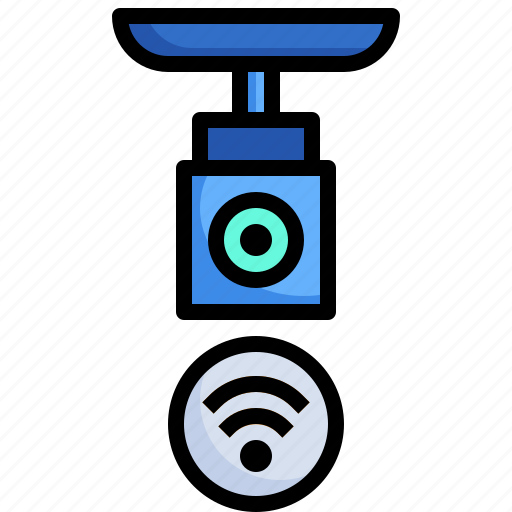 Cctv, security, system, camera, wifi, technology icon - Download on Iconfinder