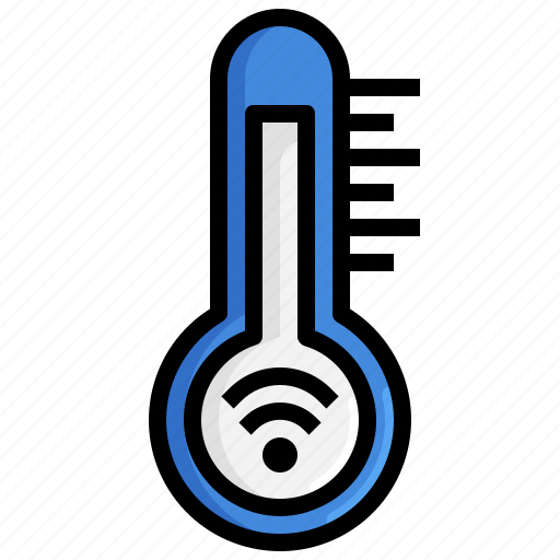 Temperature, climate, weather, wifi, technology icon - Download on Iconfinder