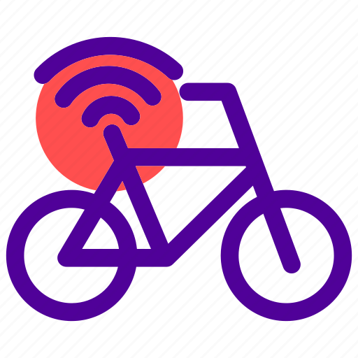 Internet, of, things, technology, bike icon - Download on Iconfinder