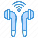 earphone, airpods, wireless, music, sound, tech, audio