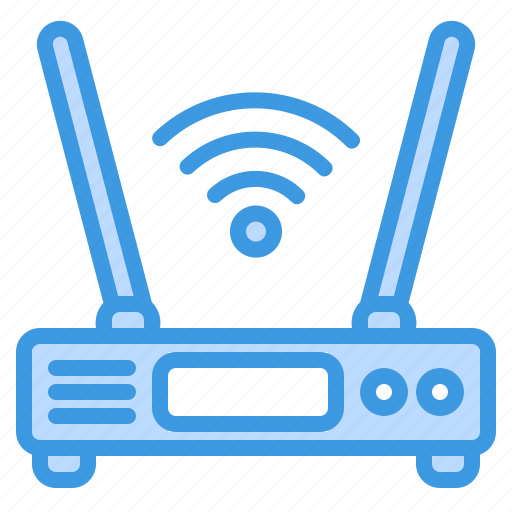Router, connection, network, technology, wifi, wireless, internet icon - Download on Iconfinder