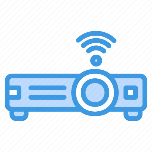 Projector, device, electronic, internet, wireless, technology, presentation icon - Download on Iconfinder