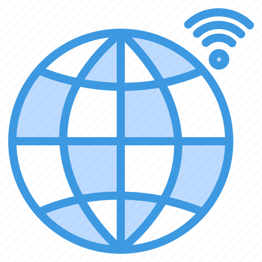 Globe, communications, technology, web, wireless, global, worldwide icon - Download on Iconfinder