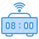 smart, clock, alarm, digital, wifi, time, watch