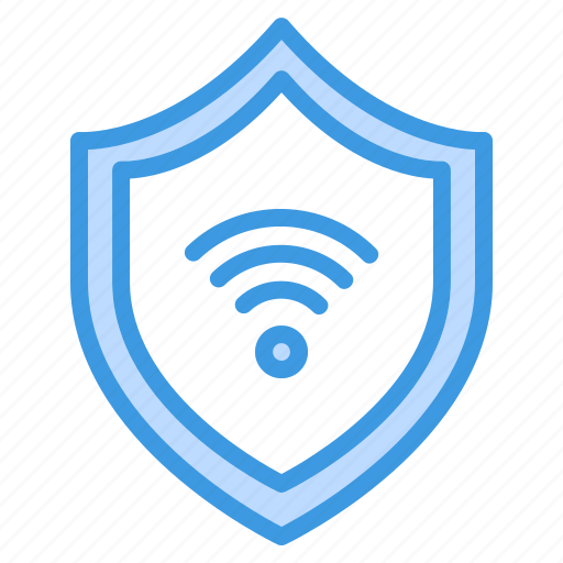 Shield, badge, internet, security, wireless, wifi, protection icon - Download on Iconfinder