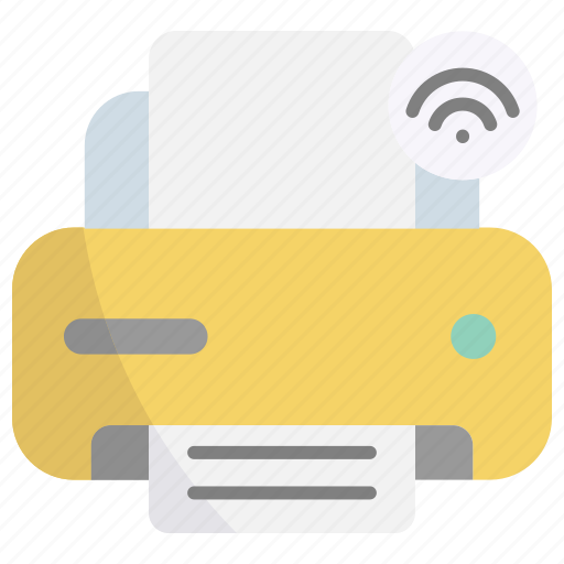 Printer, print, printing, internet of things, iot icon - Download on Iconfinder