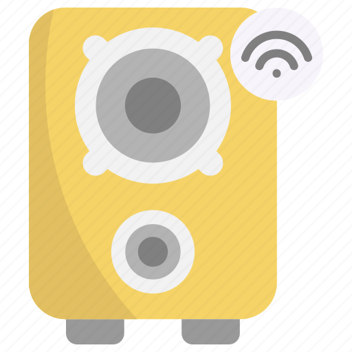 Speaker, loud, audio, internet of things, iot icon - Download on Iconfinder