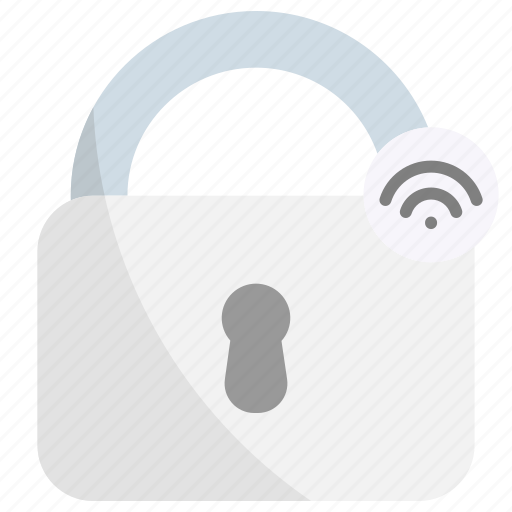 Padlock, lock, security, internet of things, iot icon - Download on Iconfinder