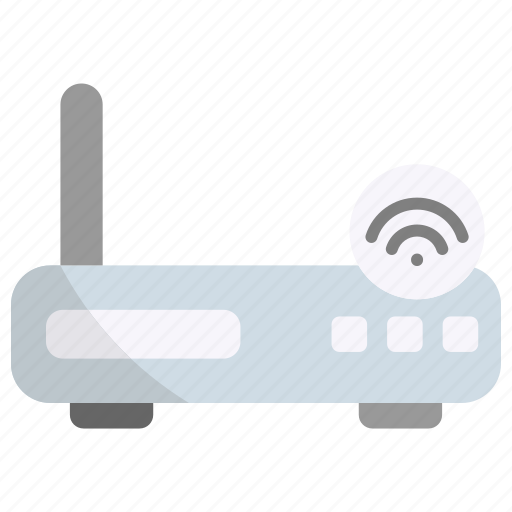 Wifi, wireless, router, modem, internet of things, iot icon - Download on Iconfinder