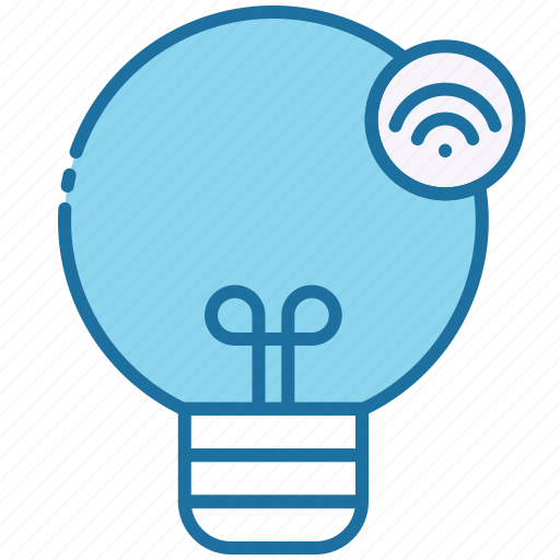 Lamp, light, bulb, internet of things, iot icon - Download on Iconfinder