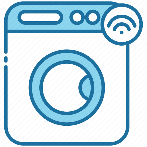 Washing, machine, laundry, internet of things, iot icon - Download on Iconfinder