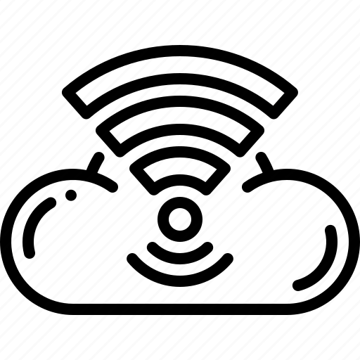 Cloud, computing, storage, digital, wifi, network, server icon - Download on Iconfinder